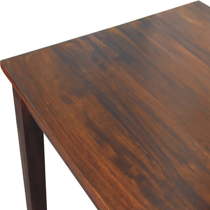 Kahului Chestnut Mango Wood 6 Seater Dining Table