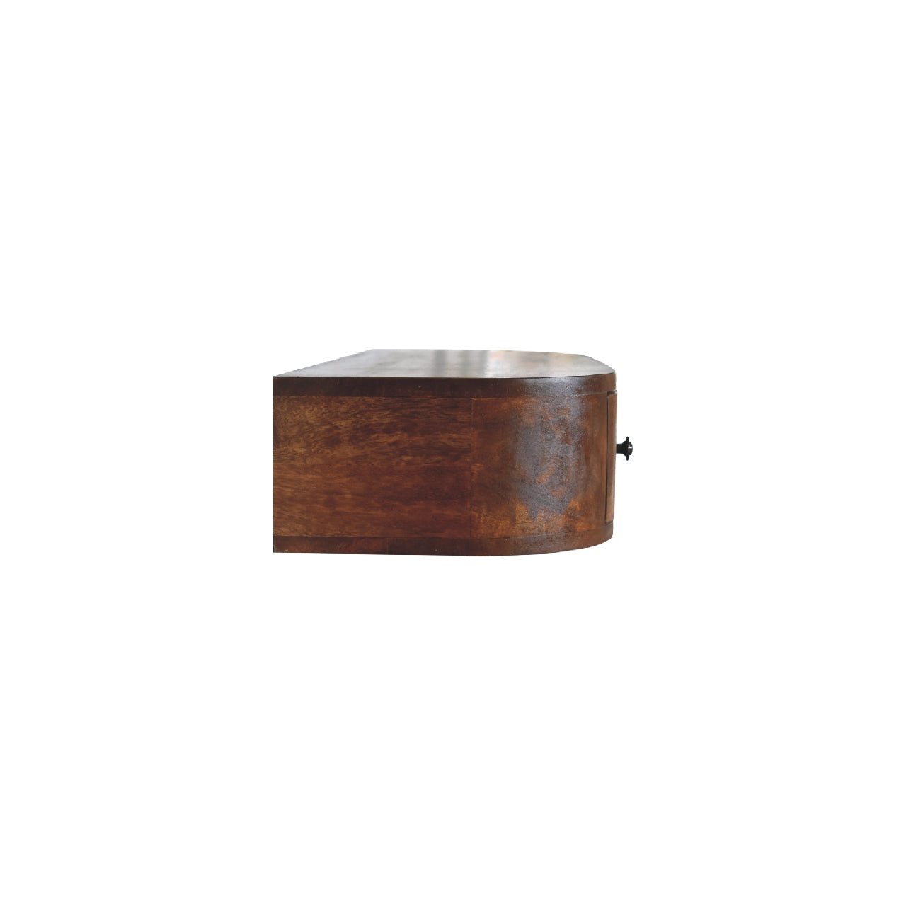 Waimea Curved 2 Drawer Wall Mounted Console Mango Wood