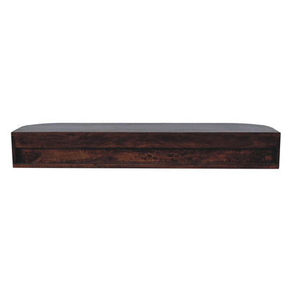 Waimea Curved 2 Drawer Wall Mounted Console Mango Wood