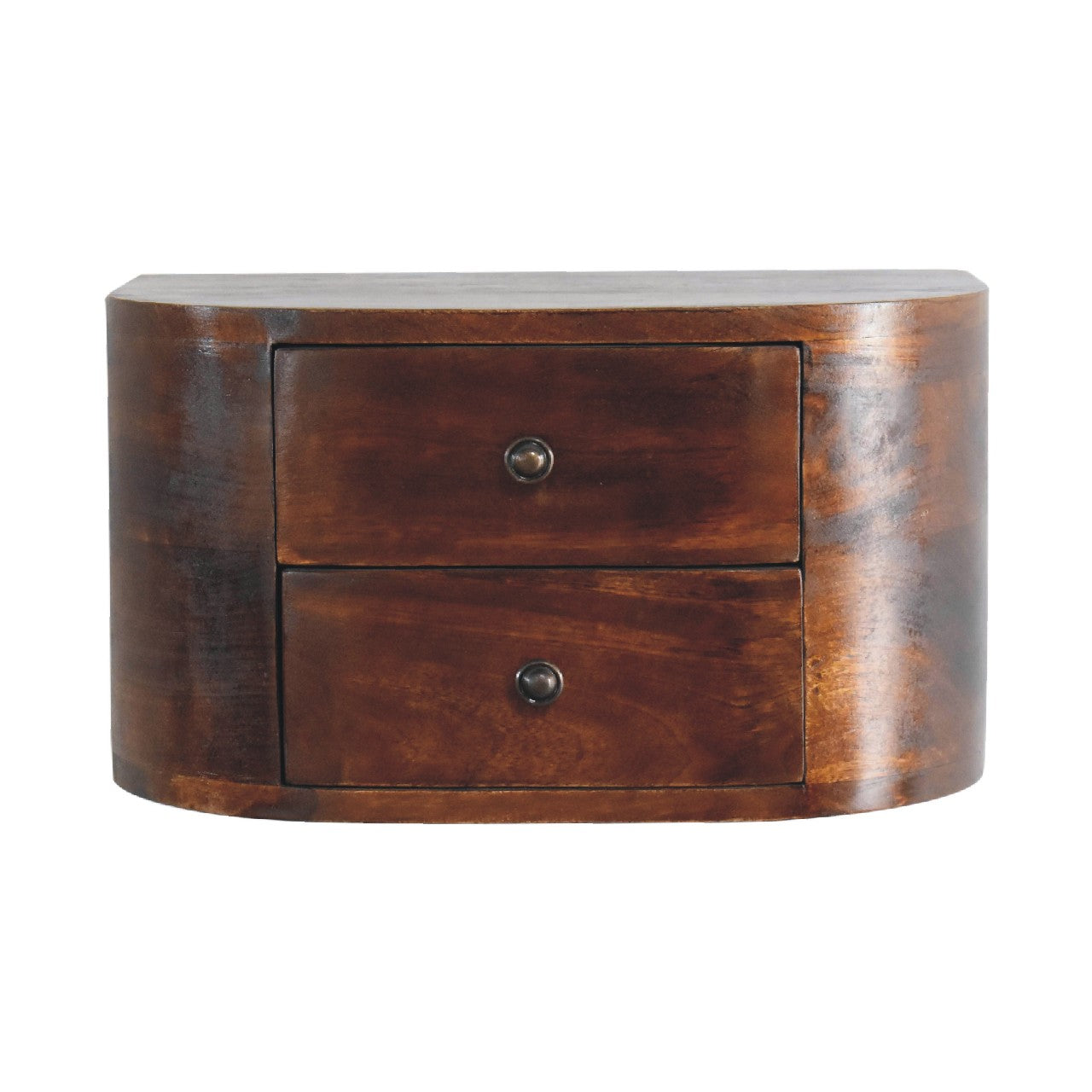 Kukuihaele 2 Drawer Floating Bedside Table 2 Drawers