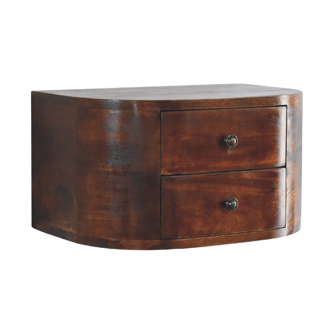Kukuihaele 2 Drawer Floating Bedside Table 2 Drawers