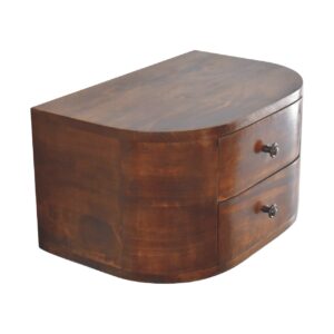 Kukuihaele 2 Drawer Floating Bedside Table 2 Drawers