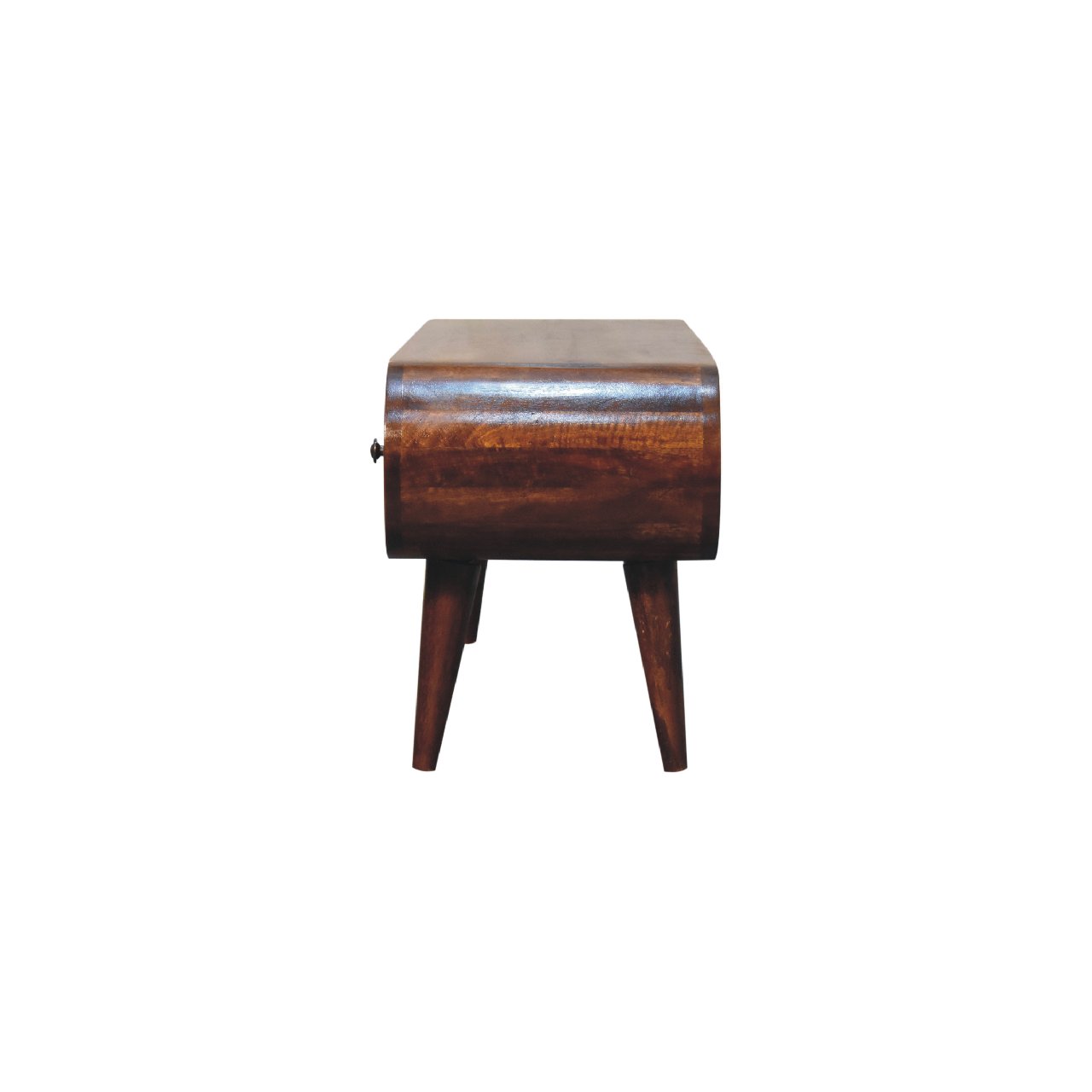 Honoka Chestnut Mango Wood TV Stand 2 Drawers