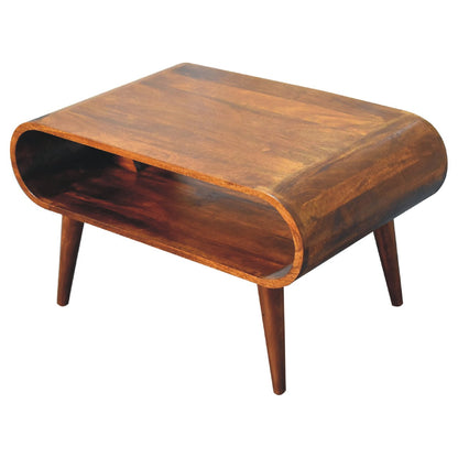 Kalapana Chestnut Mango Wood Open Coffee Table