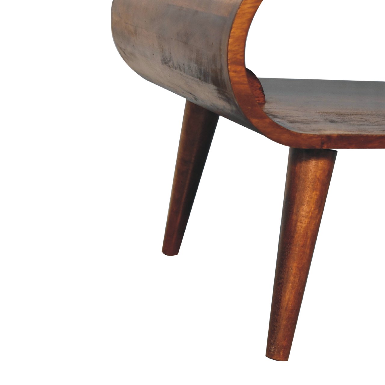 Kalapana Chestnut Mango Wood Open Coffee Table