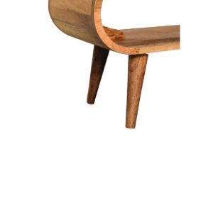 Porquerolles Nordic Oak Mango Wood Open Coffee Table