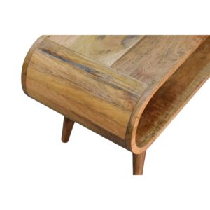 Porquerolles Nordic Oak Mango Wood Open Coffee Table