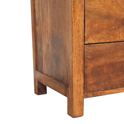 Tropea Mango Wood Tallboy Storage Cabinet