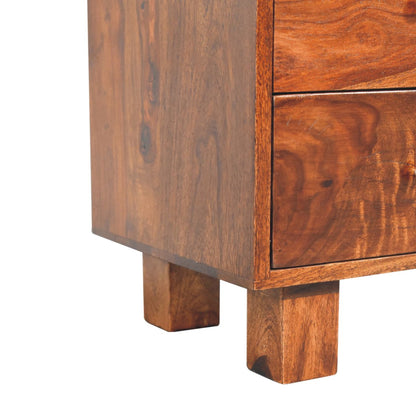 Bologna Sheesham Wood TV Media Unit 4 Drawers