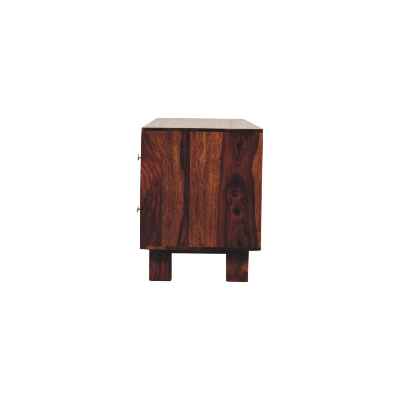 Bologna Sheesham Wood TV Media Unit 4 Drawers