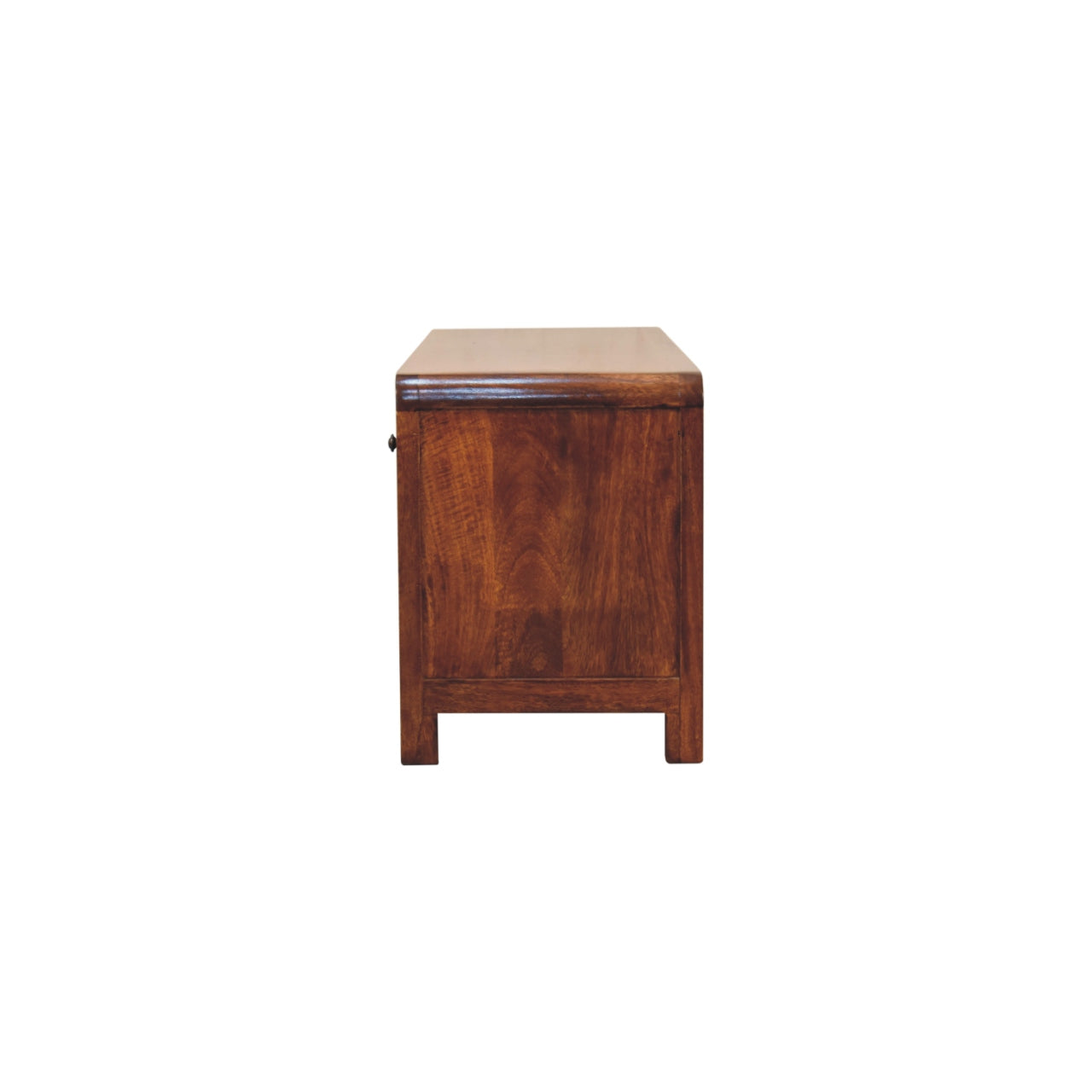 Tropea Solid Mango Wood TV Media Unit 3 Drawers and Shelf
