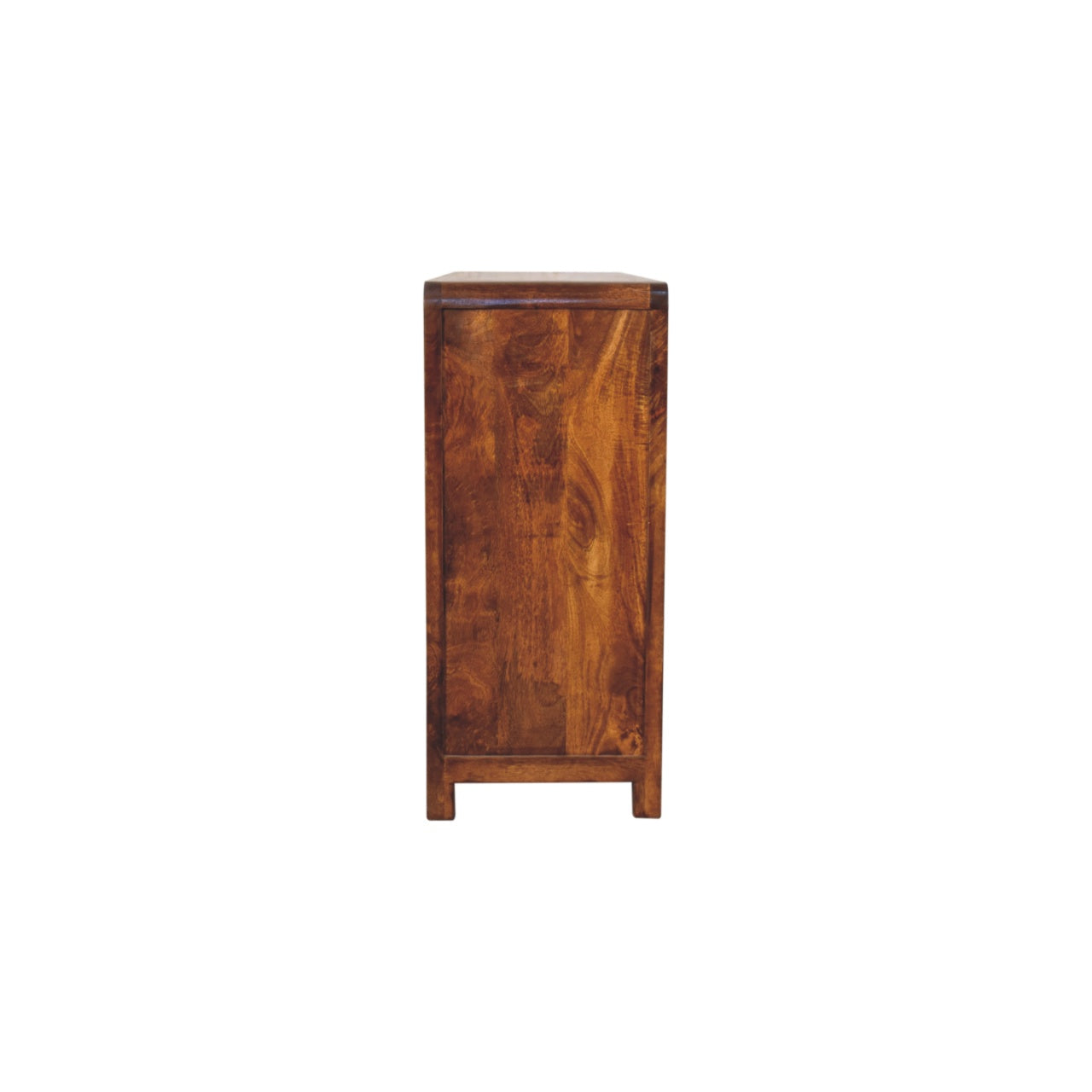 Tropea Solid Mango Wood Storage Sideboard 4 Drawers 2 Doors