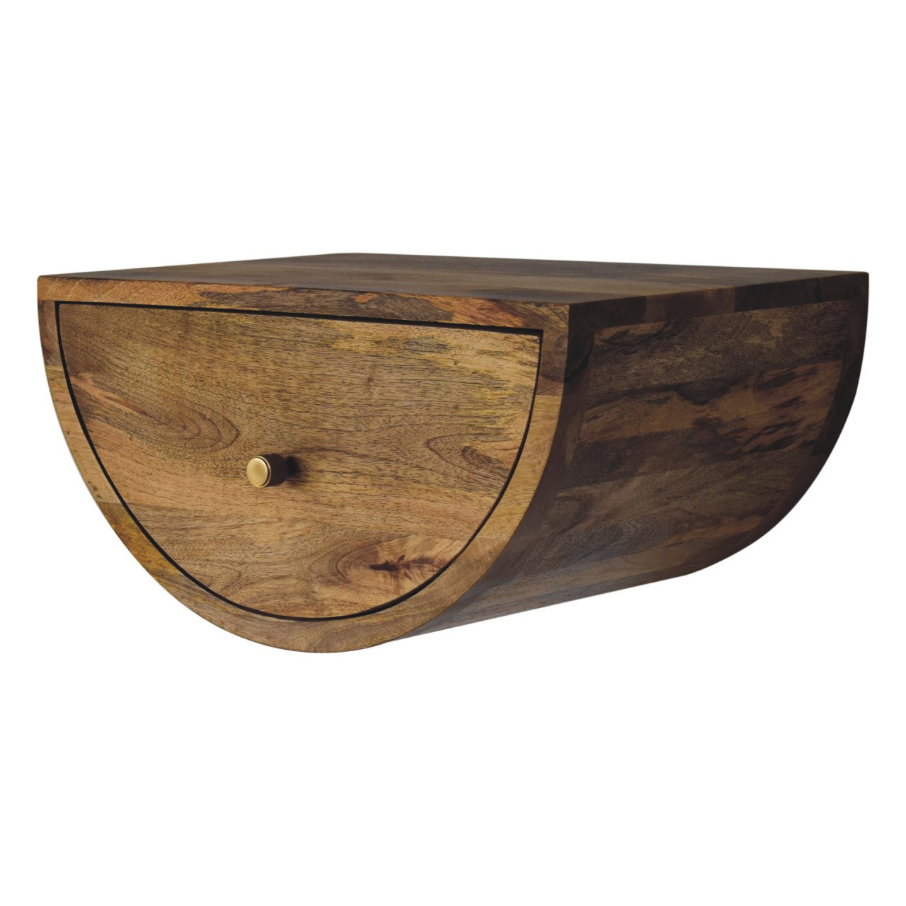 Orvieto Crescent Floating Bedside Table
