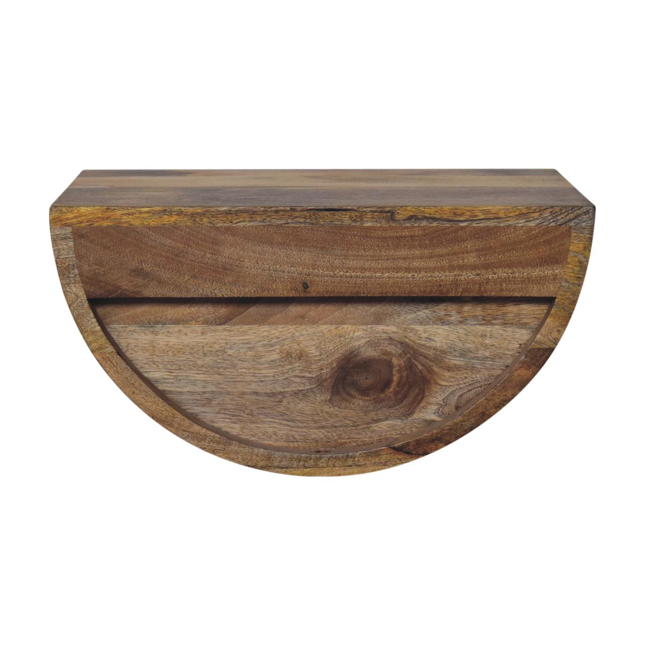 Orvieto Crescent Floating Bedside Table