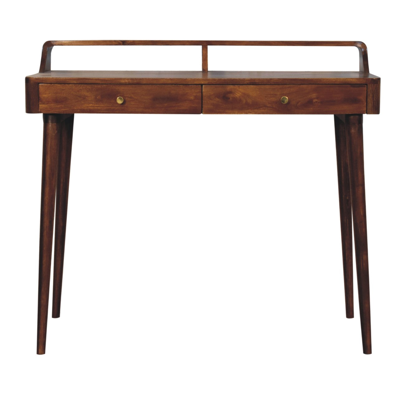 Volterra Elevated Chestnut Mango Wood Console Table