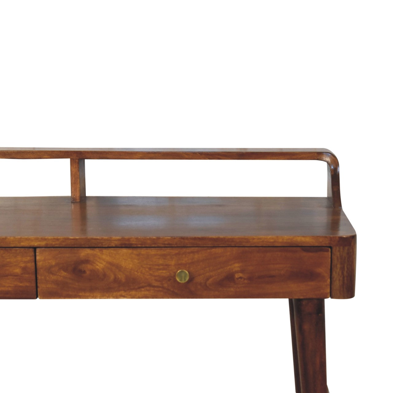 Volterra Elevated Chestnut Mango Wood Console Table