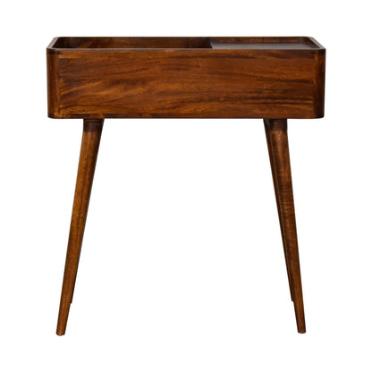 Montepulciano Open Top Chestnut Mango Wood Console