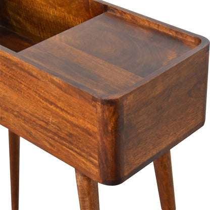 Montepulciano Open Top Chestnut Mango Wood Console