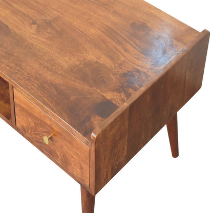 Volterra Chestnut Elevated Mango Wood TV Media Unit