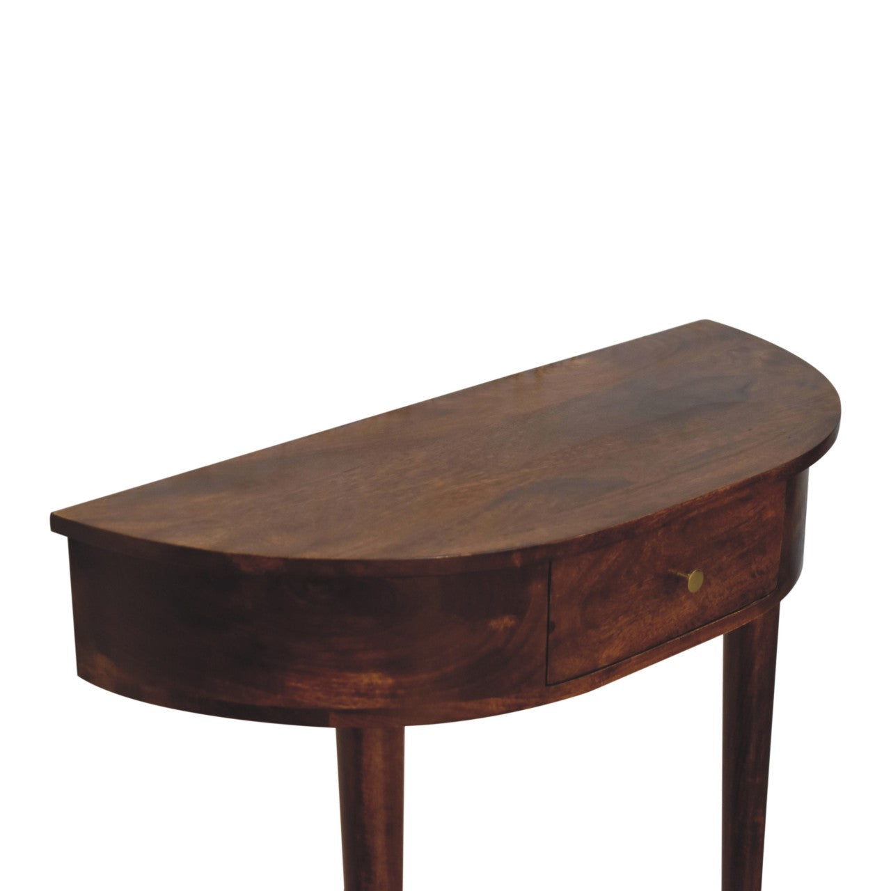 Pienza Hald Moon Mango Wood Chestnut Console