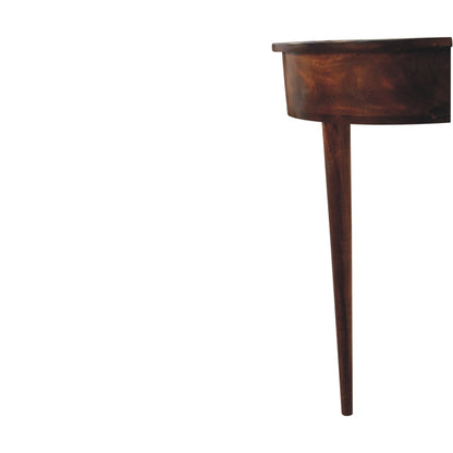 Pienza Hald Moon Mango Wood Chestnut Console