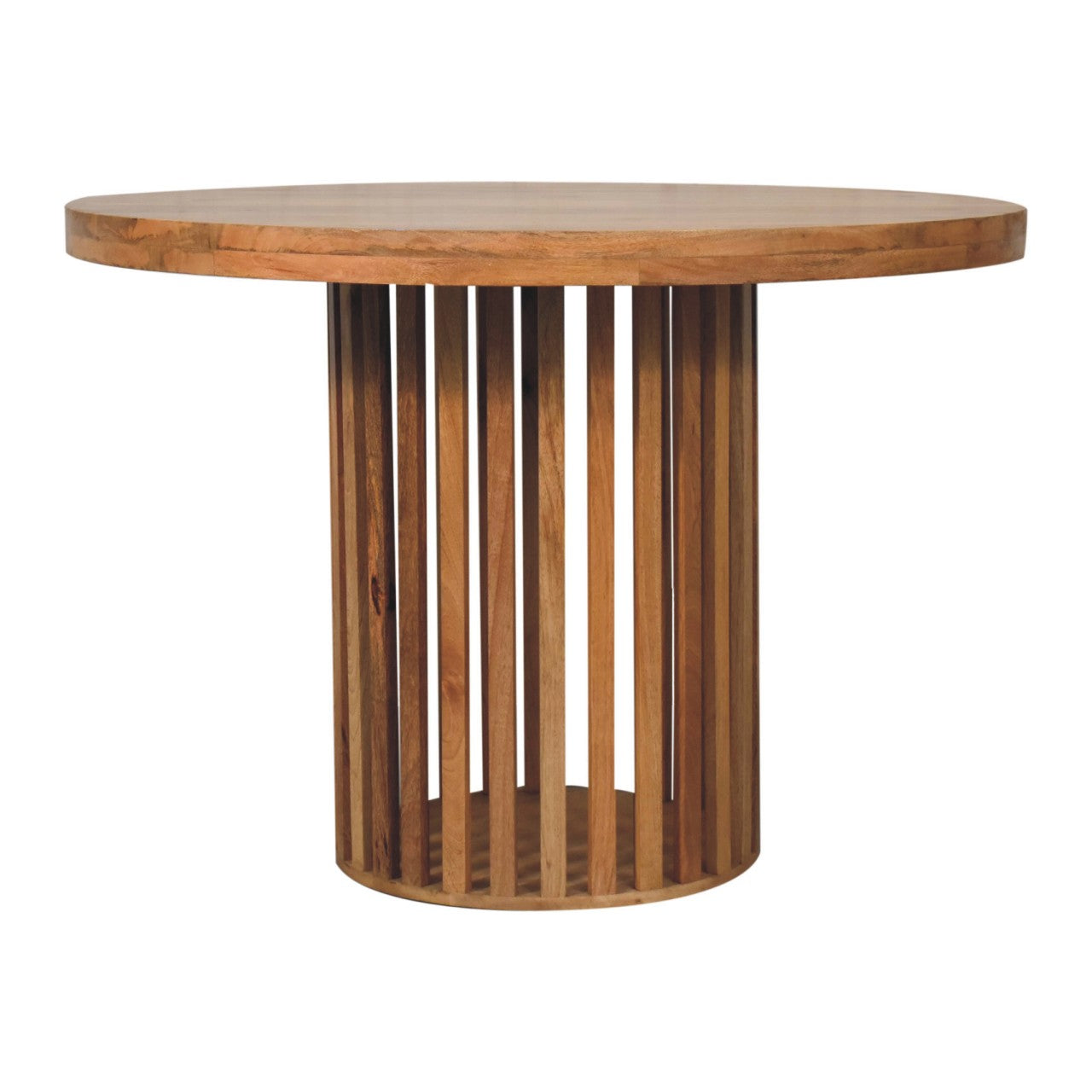 Verona Round Mango Wood Dining Table