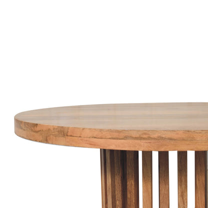 Verona Round Mango Wood Dining Table