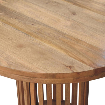 Verona Round Mango Wood Dining Table