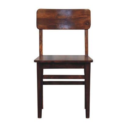 Toscana Classic Chestnut Mango Wood Dining Chair