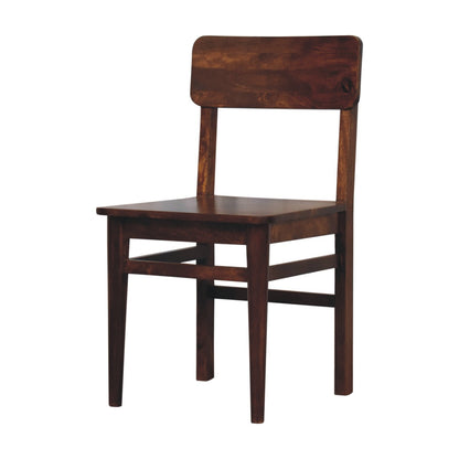 Toscana Classic Chestnut Mango Wood Dining Chair