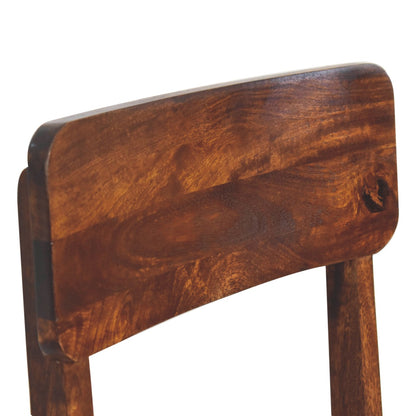 Toscana Classic Chestnut Mango Wood Dining Chair