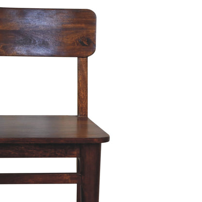 Toscana Classic Chestnut Mango Wood Dining Chair