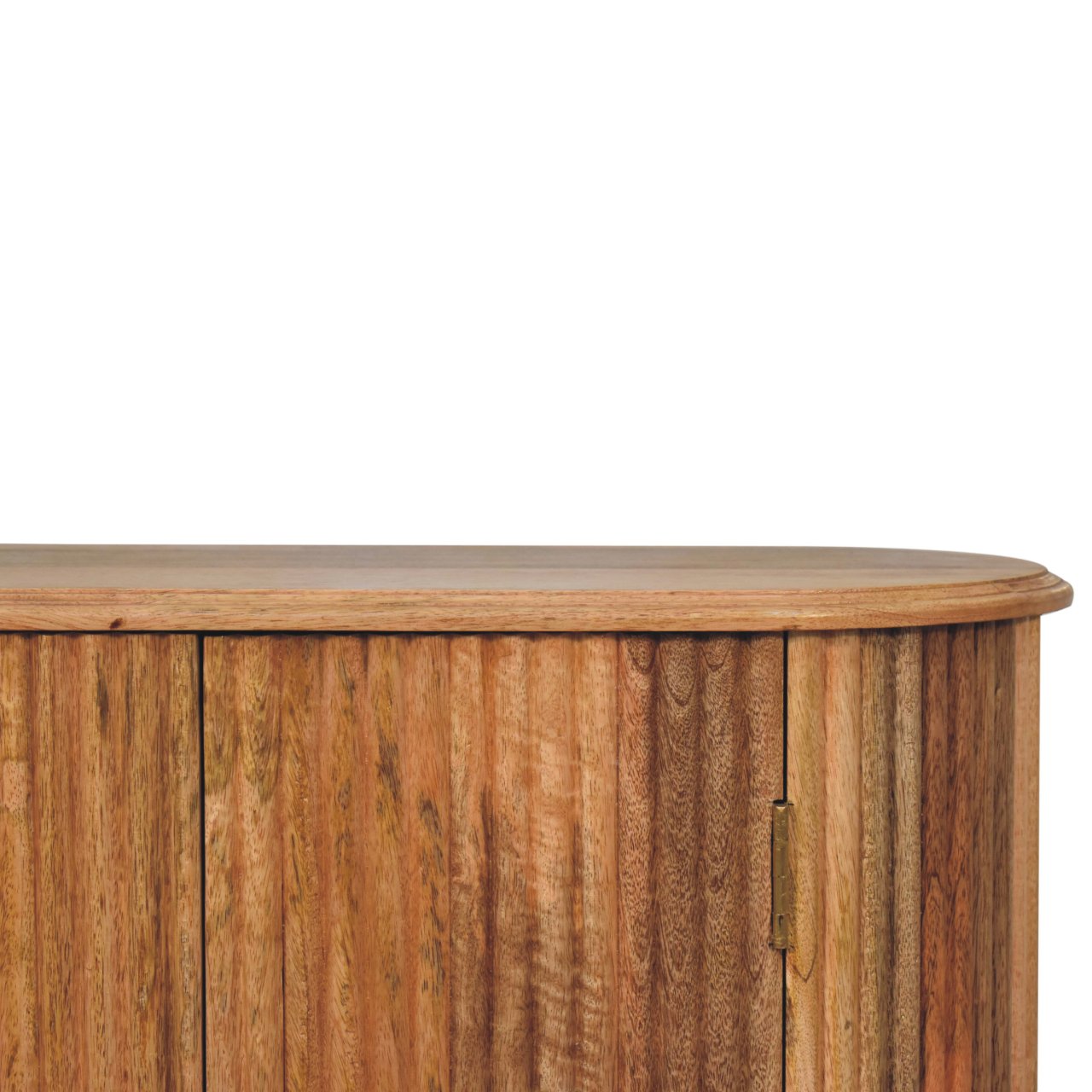 Puglia Natural Mango Wood Cabinet 2 Door