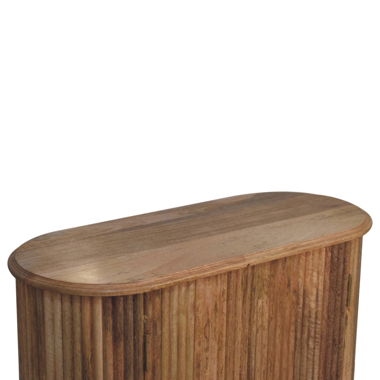 Puglia Natural Mango Wood Cabinet 2 Door