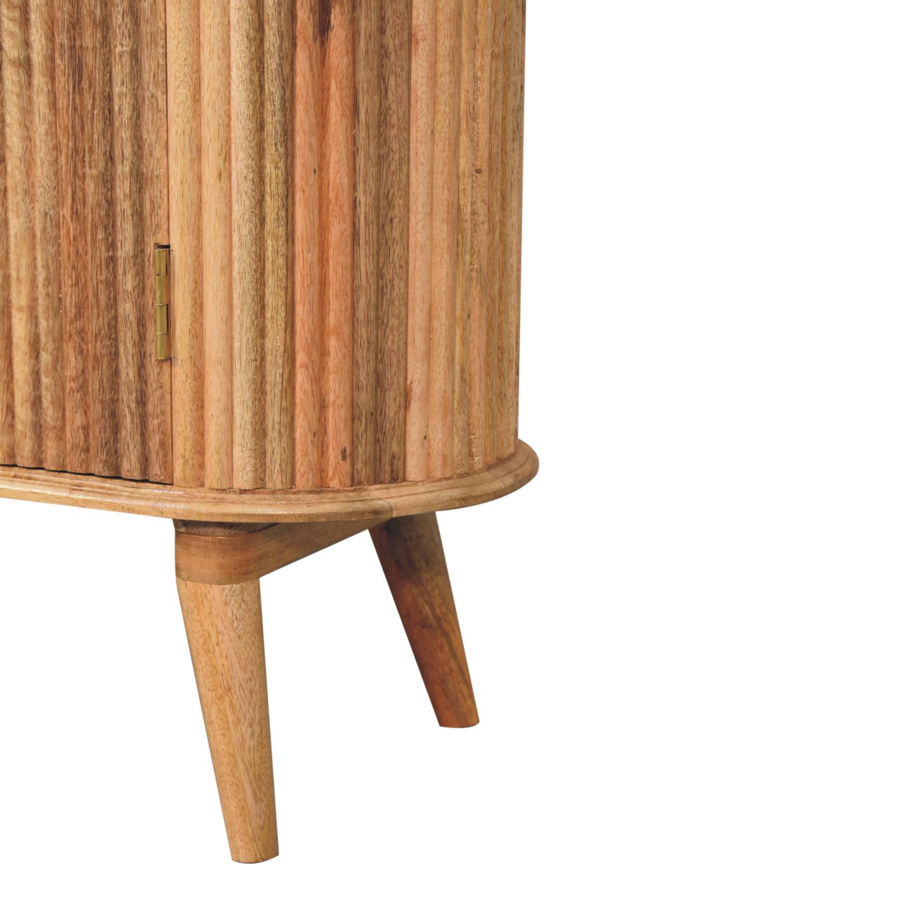 Puglia Natural Mango Wood Cabinet 2 Door