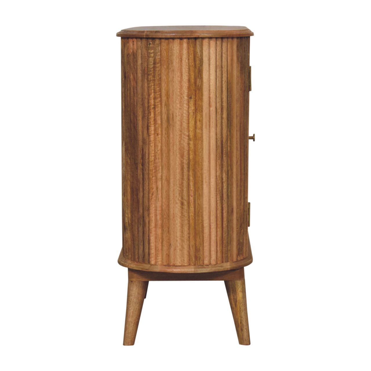Puglia Natural Mango Wood Cabinet 2 Door