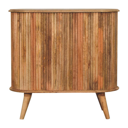 Lecco Natural Mango Wood Chest of Drawers