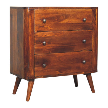 Trento Mango Wood Chest of Drawers