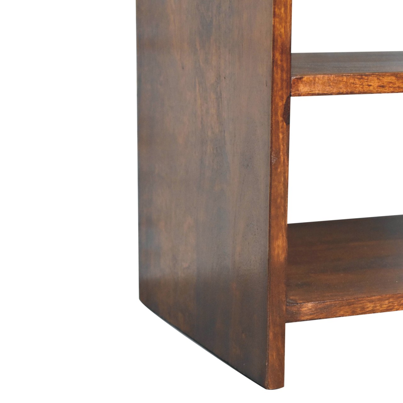 Salo Open Oak Solid Mango Wood Bedside Table