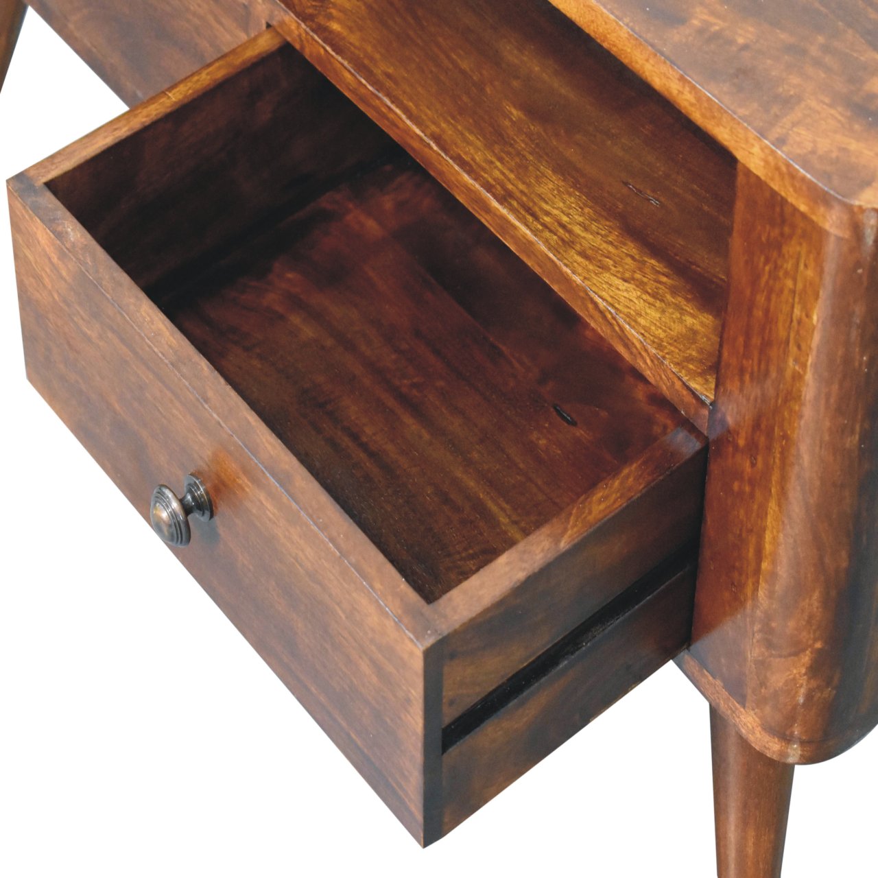 Peschiera TV Media Cabinet with Drawers Solid Wood Chestnut Mango Wood