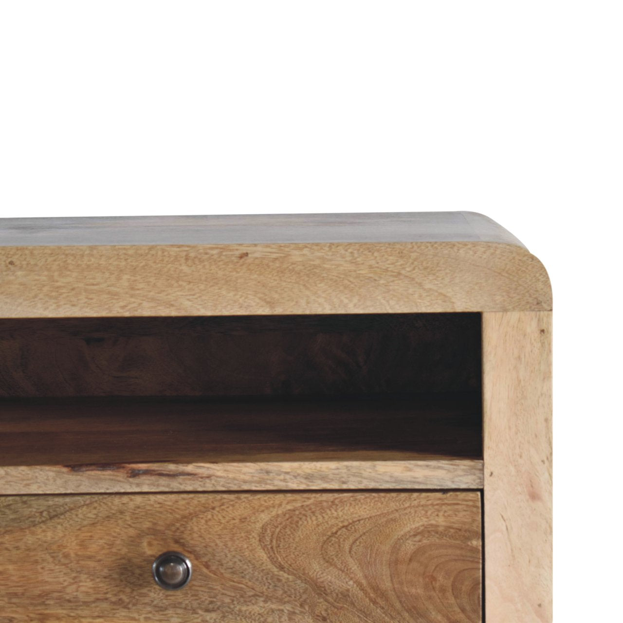 Olbia Chunky Mango Wood Floating Bedside Table
