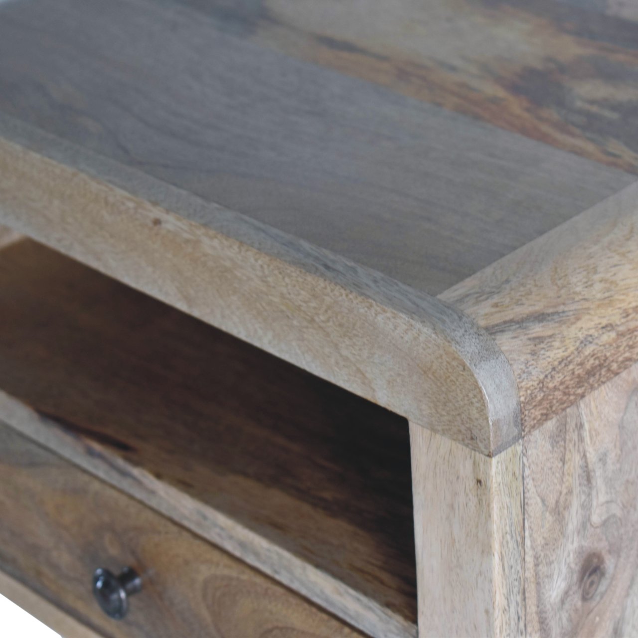Olbia Chunky Mango Wood Floating Bedside Table