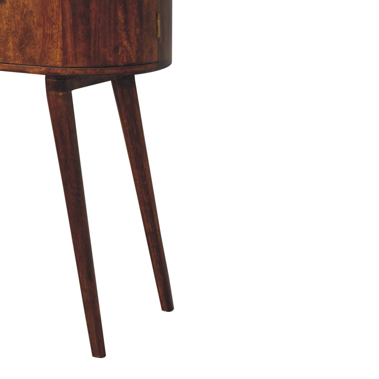 Trento Mango Wood Console Table 2 Drawers 2 Doors
