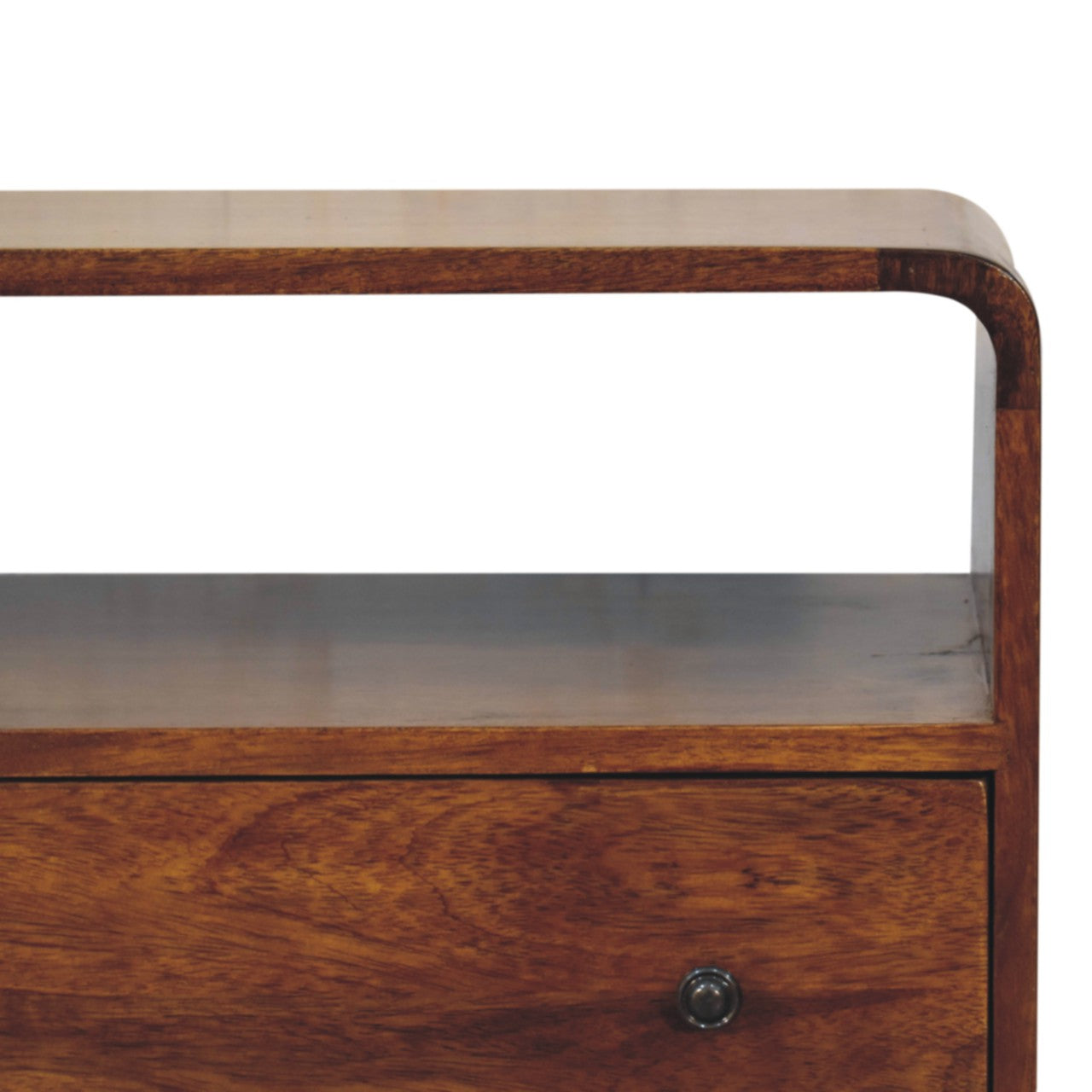 Trento Curved 2 Drawer Charm Console Table