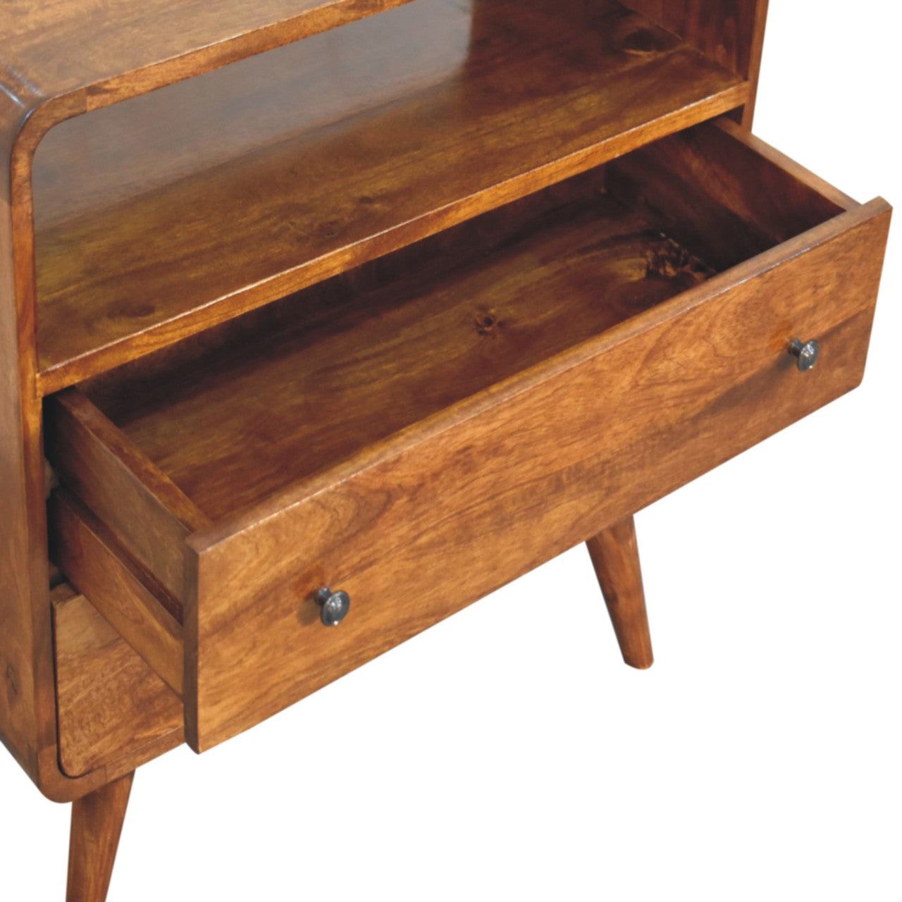 Trento Curved 2 Drawer Charm Console Table