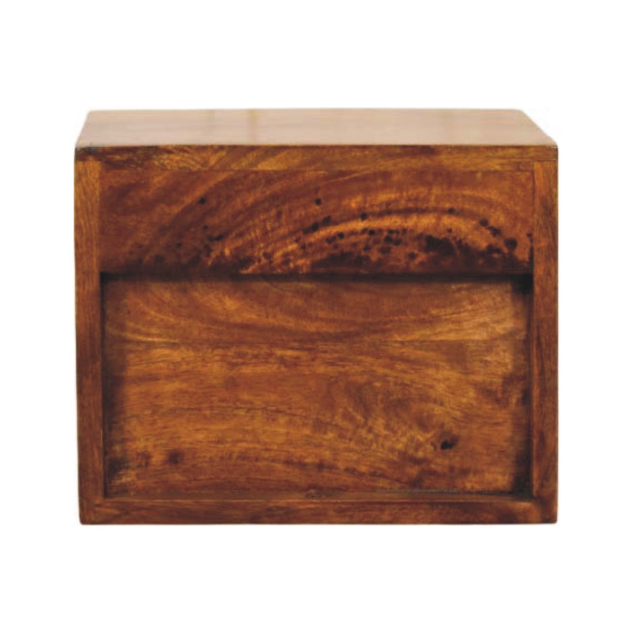 Cortina 1 Drawer Mango Wood Wall Mounted Bedside Table
