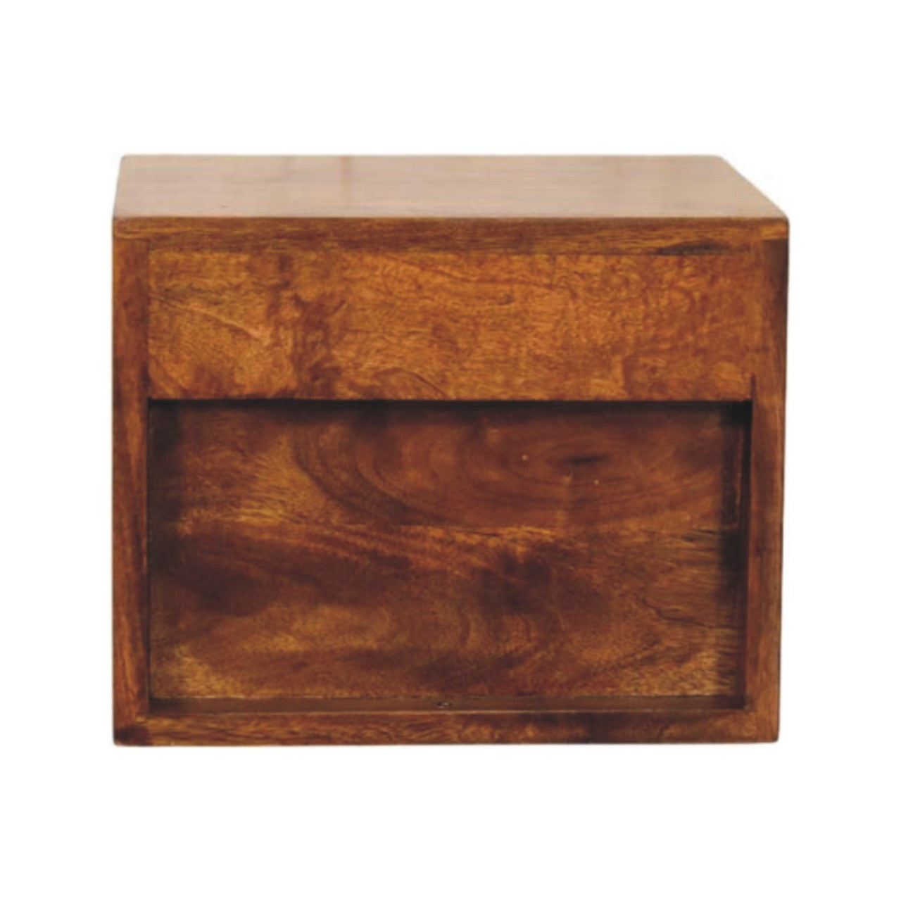 Cortina 2 Drawer Mango Wood Wall Mounted Bedside Table