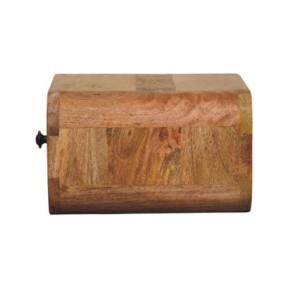 Vicenza Mini Wall Mounted Mango Bedside Table with Drawer