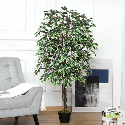 Keco Yona Artificial Indoor Green Plant In Decorative Pot H8 160cm