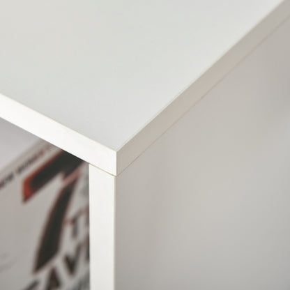 Veniha Nozi Wood White 6 Cube Storage Bookcase